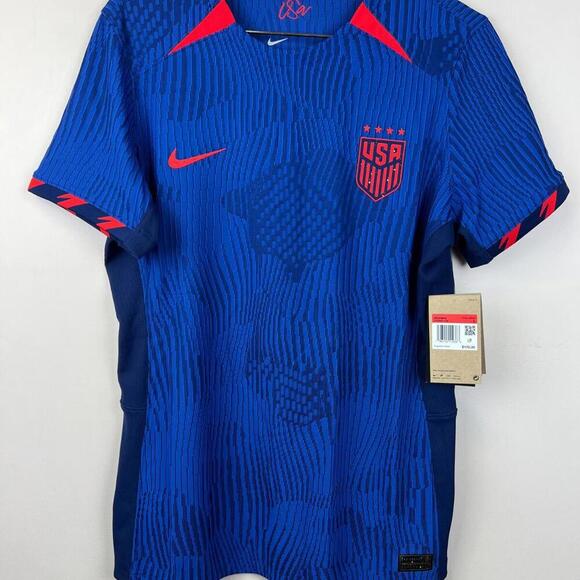 Nike USWNT 2023 Home Authentic Jersey DR3860-406 Women’s L Slim Fit Blue USA NWT - Picture 1 of 9